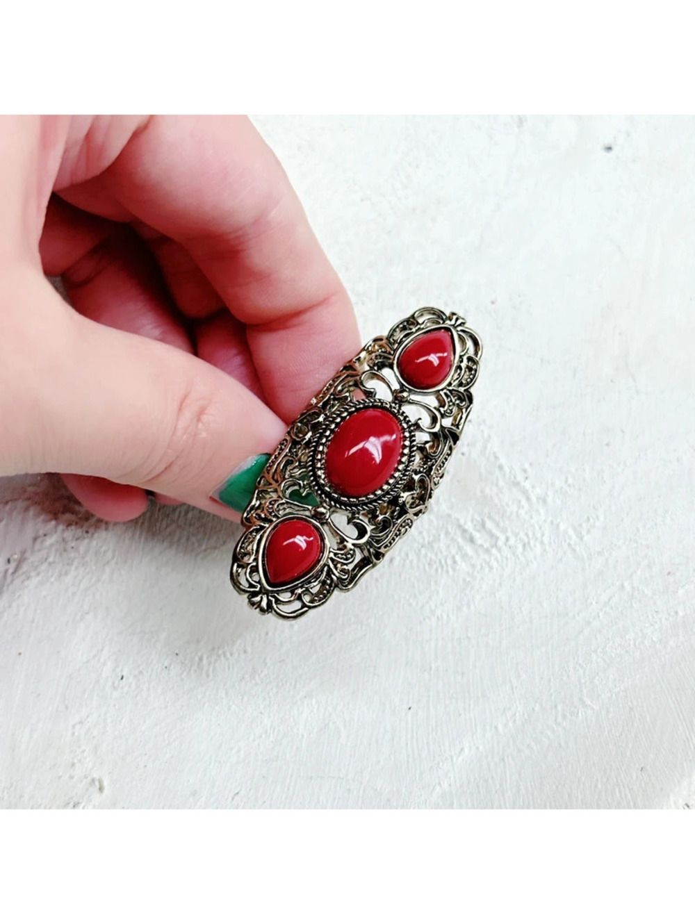 1073mc. Red Bronze Ring 5.5